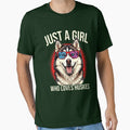 Just A Girl Who Loves Huskies Dog Mom Gift by LASTIQUE-dd