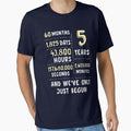 Five Years And We've Only Just Begun Matching T-shirts, Phone Cases And Other Gifts by MemWear