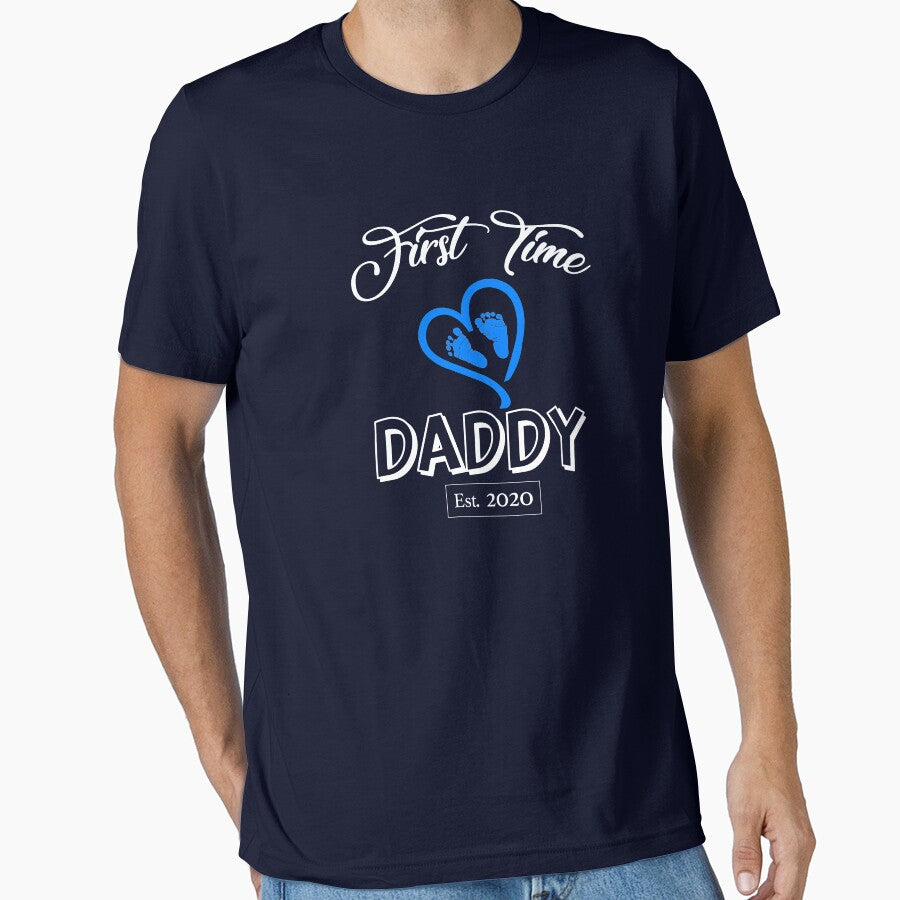 First Time Daddy 2020- It's a Boy New Dad Shirt- Baby Boy by tshirtbycazo