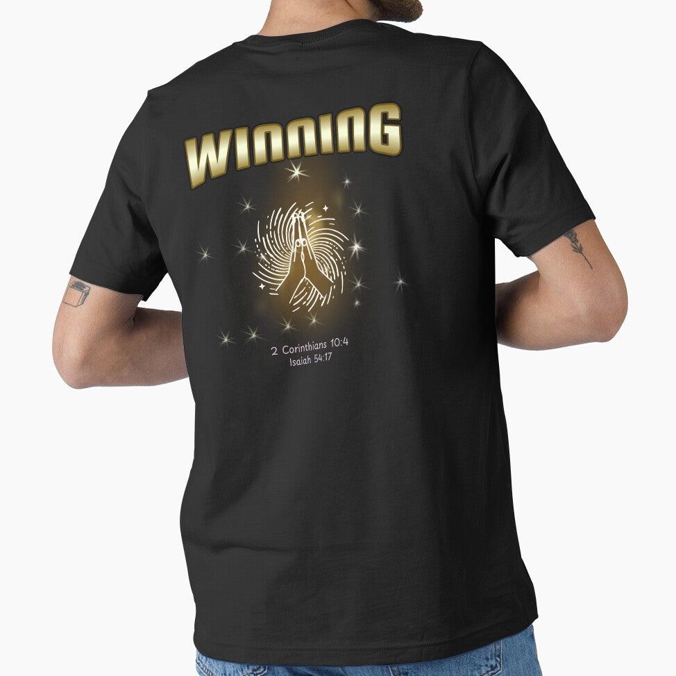 Winning Through Prayer Faith Based Men Women by HeavenlyHuesStudio