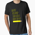 EAT sleep teach repeat by Mill8ion