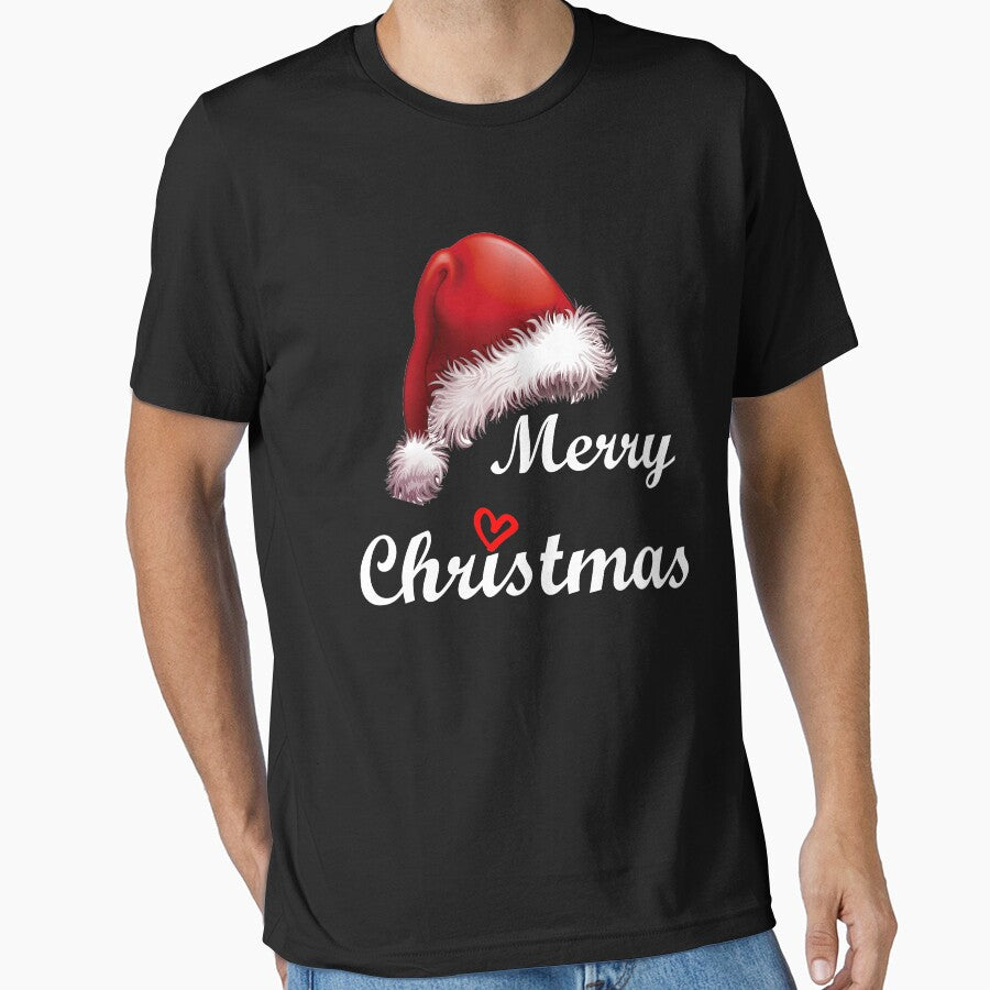 Merry Christmas with Red Santa hat 2020 by BELASKRI STORE