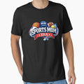 Sports Mom Shirt Proud Team Mom Game Day Soccer Baseball Basketball Mom Tee by TKOprintdesigns