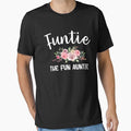 Funtie the fun aunt cute floral favorite aunt gift by Majesticoo