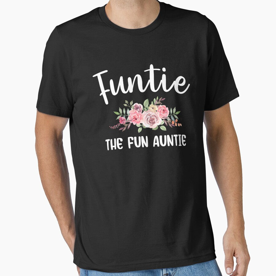 Funtie the fun aunt cute floral favorite aunt gift by Majesticoo