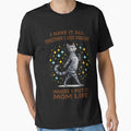 Funny Butterfly Tabby Cat Mom Life Shirt – I Have It All Together I Just Forgot Where I Put It – Cute Chaos Mom Humor T-Shirt by TKOprintdesigns