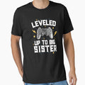 Leveled Up To Big Sister Baby Announcement Gaming Gamer by 14thFloor