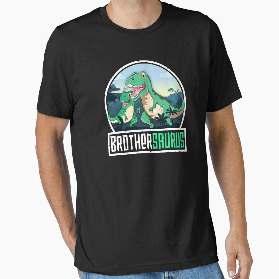 Brothersaurus T-Rex Dinosaur Saurus Brother Matching Family by 14thFloor