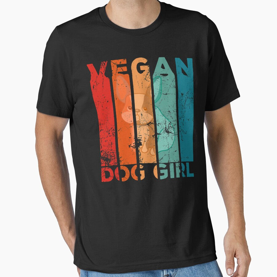 VINTAGE VEGAN DOG GIRL by noahs-shop