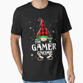Gamer Gnome Buffalo Plaid Matching Family Christmas Pajama by BrandyBare
