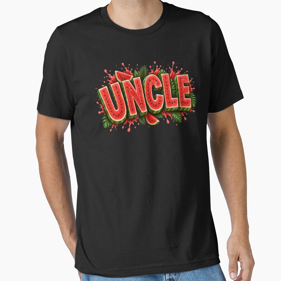Uncle Watermelon Summer Family Matching by THREE LITTLE BEANS