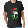 I'm The Chatty Elf Matching Family Group Christmas by virnmjan