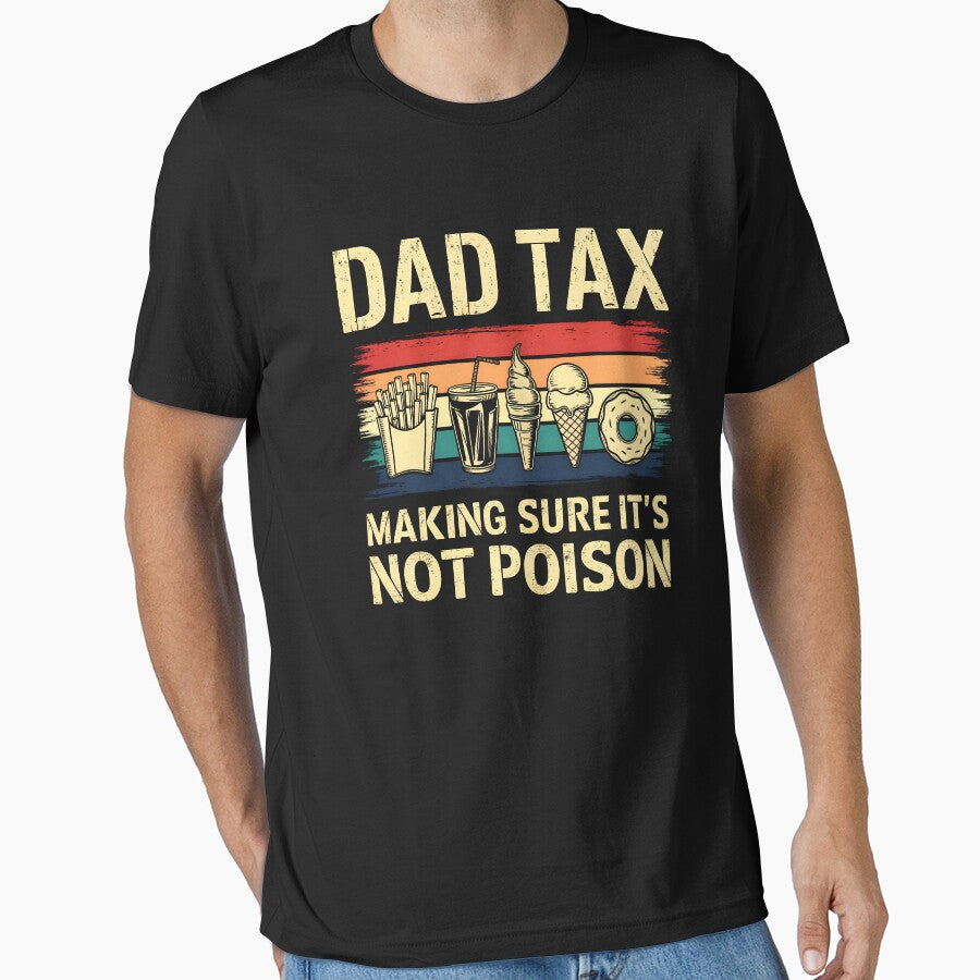 Retro Dad Tax Making Sure It's Not Poison by vintagearttee