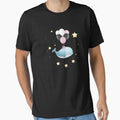 Cute Whale Floating In Space by Christopher Taylor