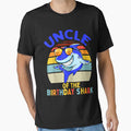 Mens Uncle of the Shark Birthday Matching Family by SeppeGoffin