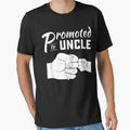 Mens Promoted To Uncle Baby Announcement 2018 by AntwoneStudio