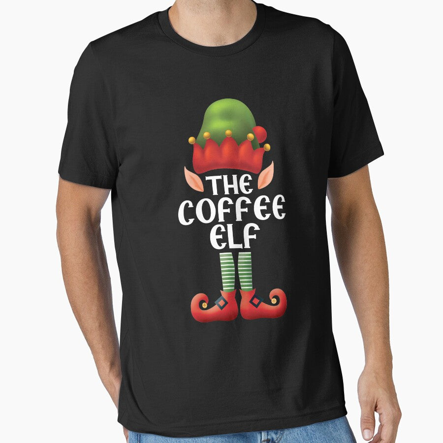 Christmas family elf matching the coffee elf by seifouBVB
