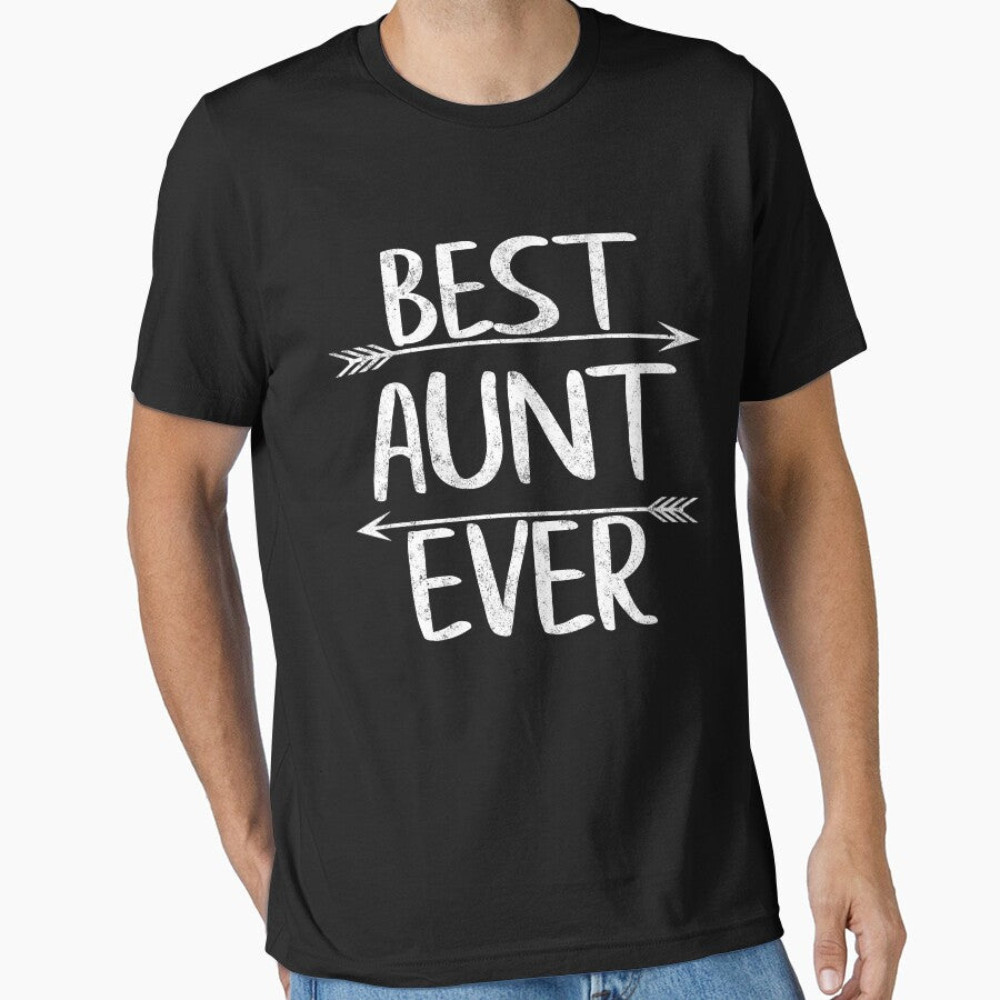 Best Aunt Ever Shirt Funny Mother's Day Gift Christmas by KuznecovaDesign