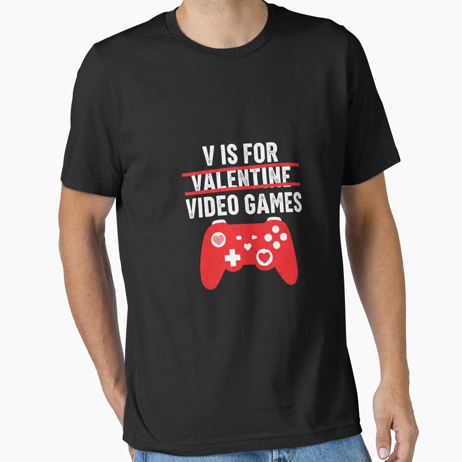 Gamer Valentine: Video Games Over Valentine's Day by Merchifyme2000