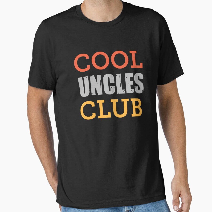 Cool Uncles Club - Funny Family Typography by SidTastic