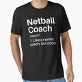 Netball Coach Funny Definition: Netball Coach Gift - Netball Player by Adexyl