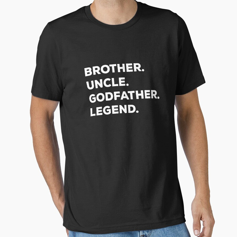 Brother Uncle Godfather Legend Tee Shirt | Godfather Gift for Uncle Brother T-Shirt, Uncle Gift, Gift for Uncle, Godfather Uncle Tshirt by aymob