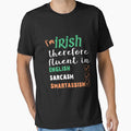 Top Fun Irish Smartassim Paddys Day Design by LGamble12345