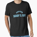 Certified Daddy’s Boy – Adorable Kid’s Tee by teedesigndaily