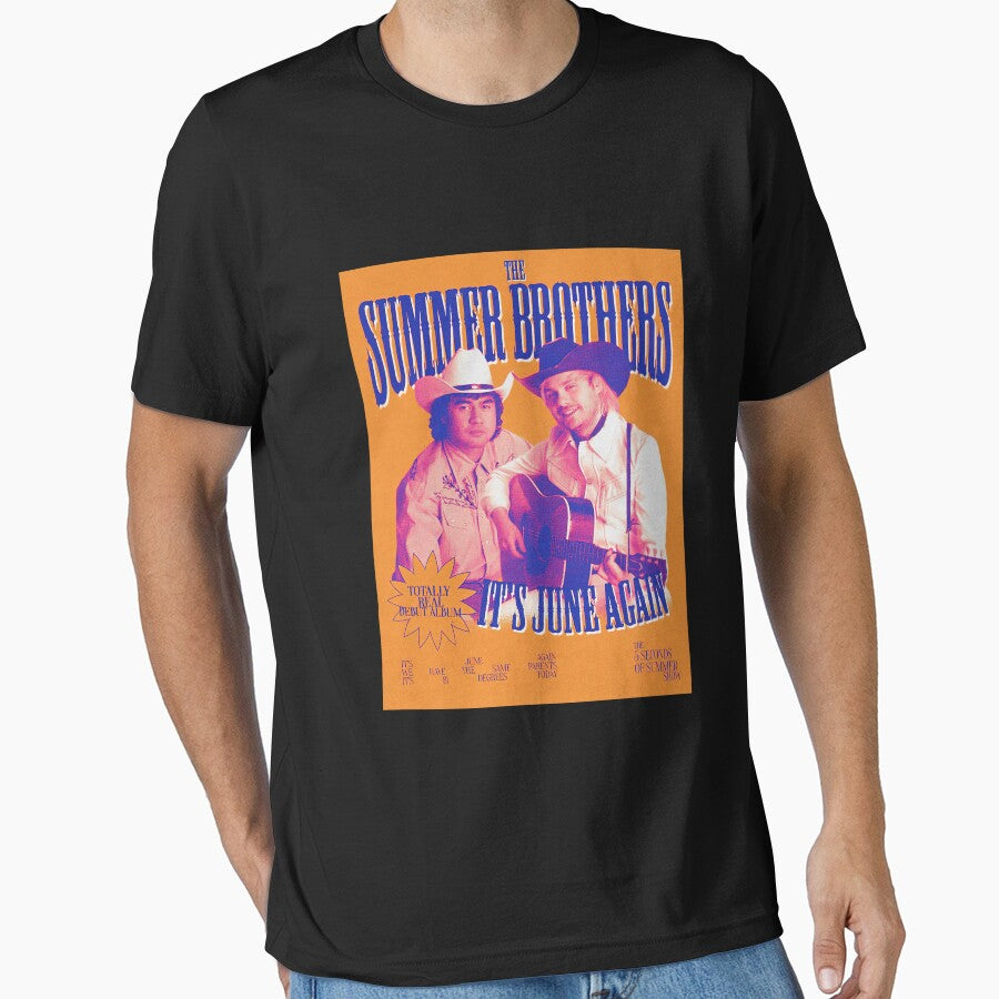 Summer Brothers It's June Again shirt, 5SOS Summer Brothers Shirt, 5 Seconds of Summer Shirt Full Size by Teresaroe