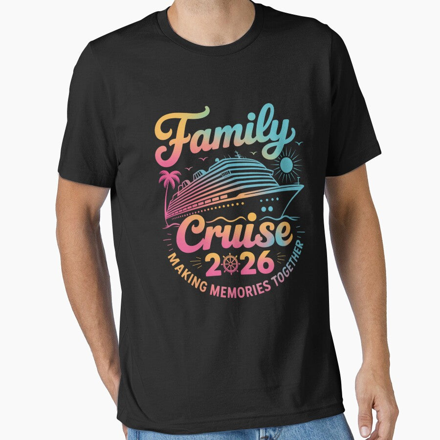 Family Cruise 2026 Summer Vacation Matching Family Cruise by NewIdeasSArt