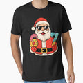 Santa Says 6 7 Ice Cream Drip Christmas Shirt by tangobil