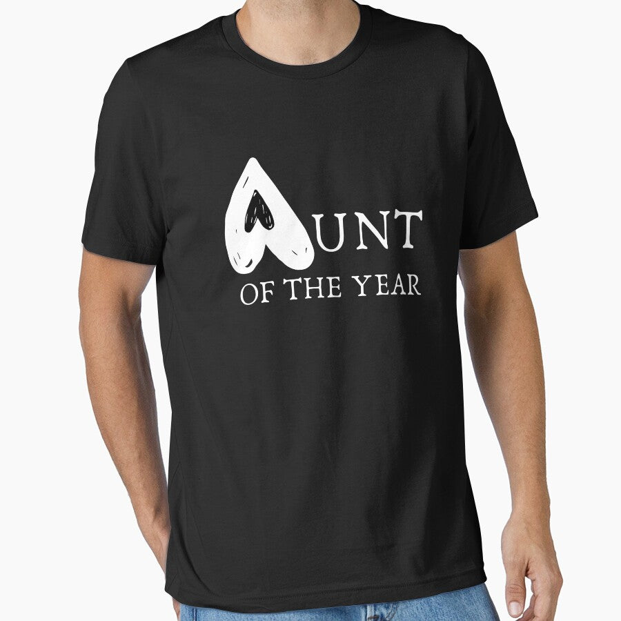 Aunt Of The Year Cute Auntie Gift by designitfun