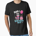 dad of Birthday Boy Llama Pinata Party family mathing by DigitaldeligArt
