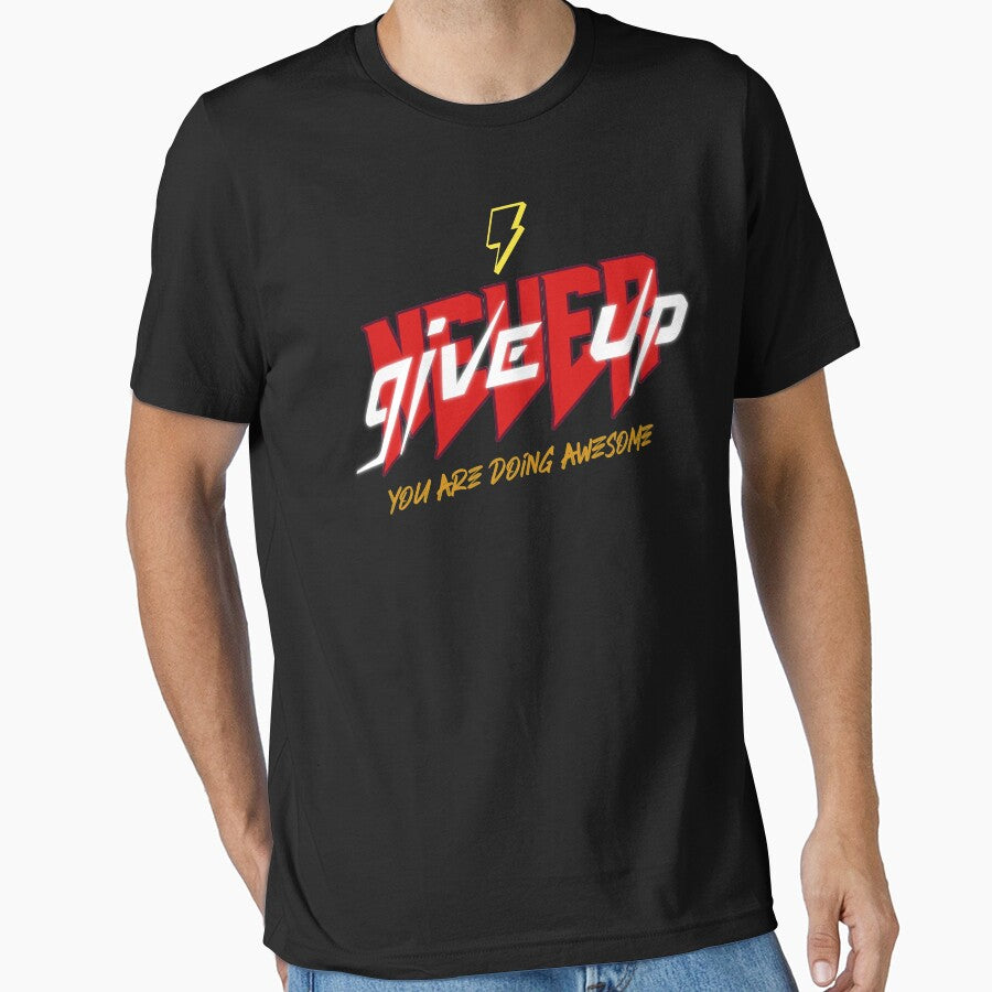 Never Give UP - Motivational by ChaseCoClothing