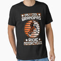Only Cool Grandpas Ride Motorcycles by DAFIN