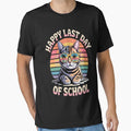 Happy Last Day End Of School Graduation Funny Cat by HaiharryCartoon