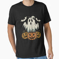 Spooky Haloween Ghost arts Retro by AmberCowe