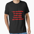 The motivation for success must come  from within, not from outside-motivational quote-inspirational quote by ANZI