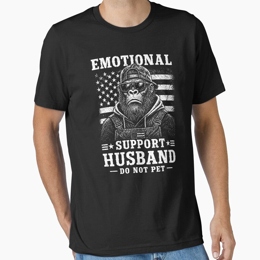Emotional Support Husband Do Not Pet by will freed18