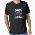 Dad Of The Birthday Boy Monster Truck Father Birthday by PopStars1993