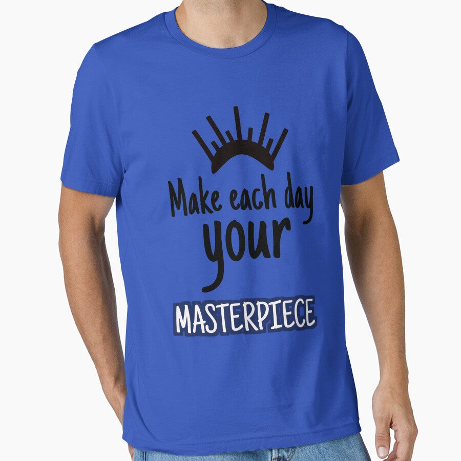 Make each day your masterpiece an inspirational quote print by sstusard