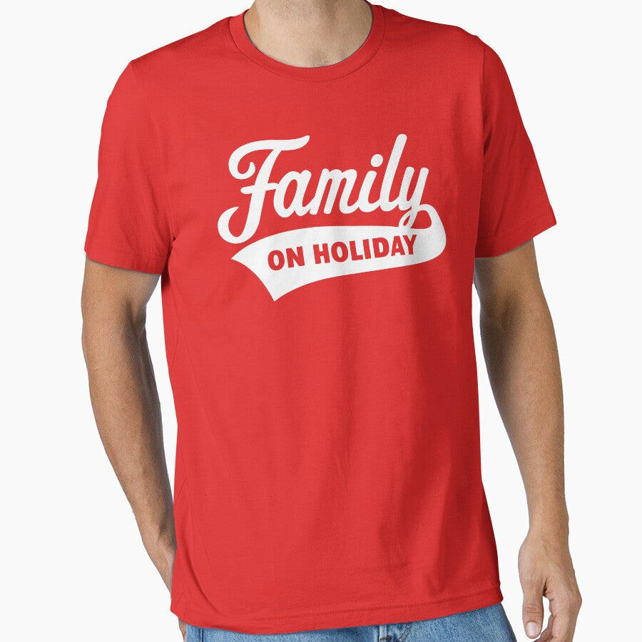 Family On Holiday (Family Vacation / White) by MrFaulbaum