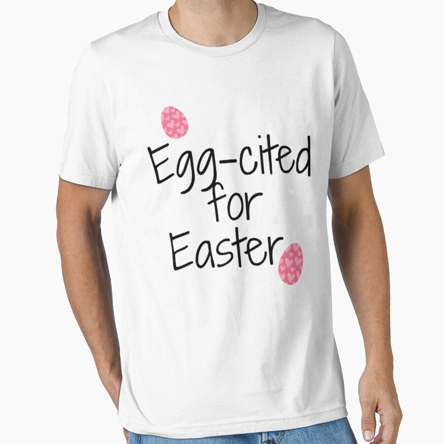 Egg-cited for Easter Cute Pink Egg by InspiredCreatives