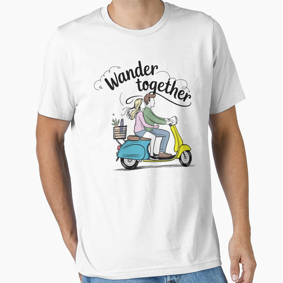 Wander Together Romantic Scooter Ride by PrintMastery