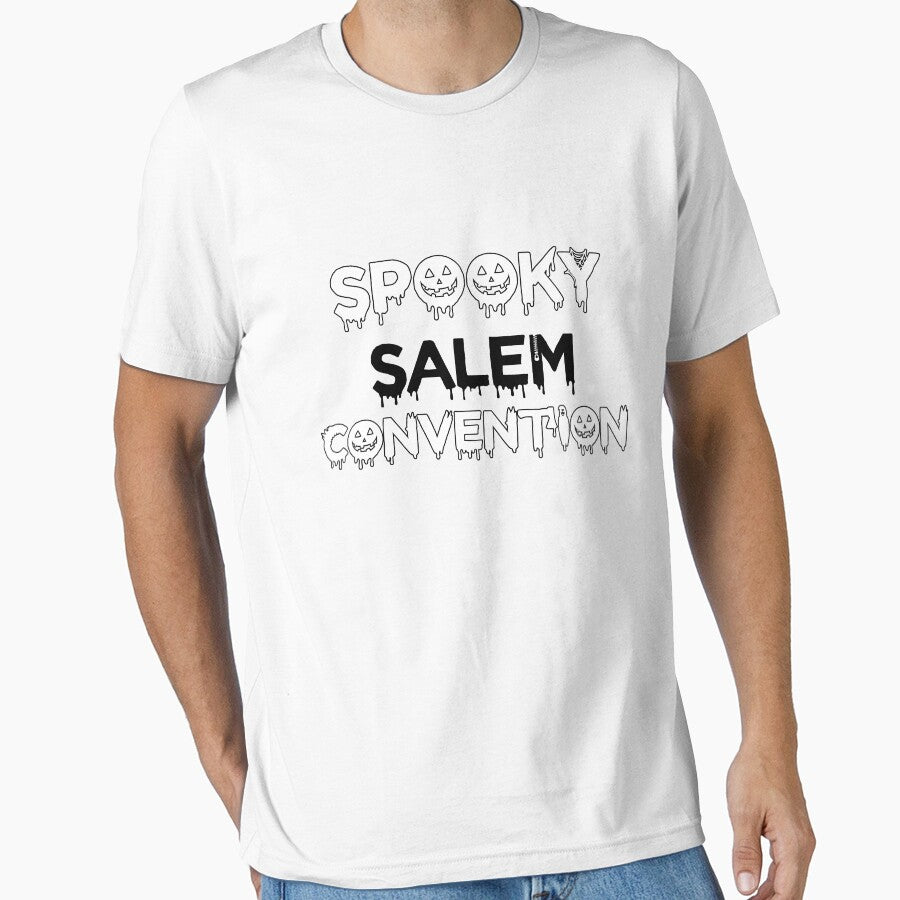 Spooky Vibes Salem Convention Pumpkin Halloween Letters by catchyology