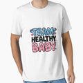 Team Healthy Baby Gender Reveal Party Pink Or Blue by ConceptThena
