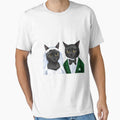 Funny Just Married Couple Cat Lover Cat Couple, Married Couple by PoojaSami