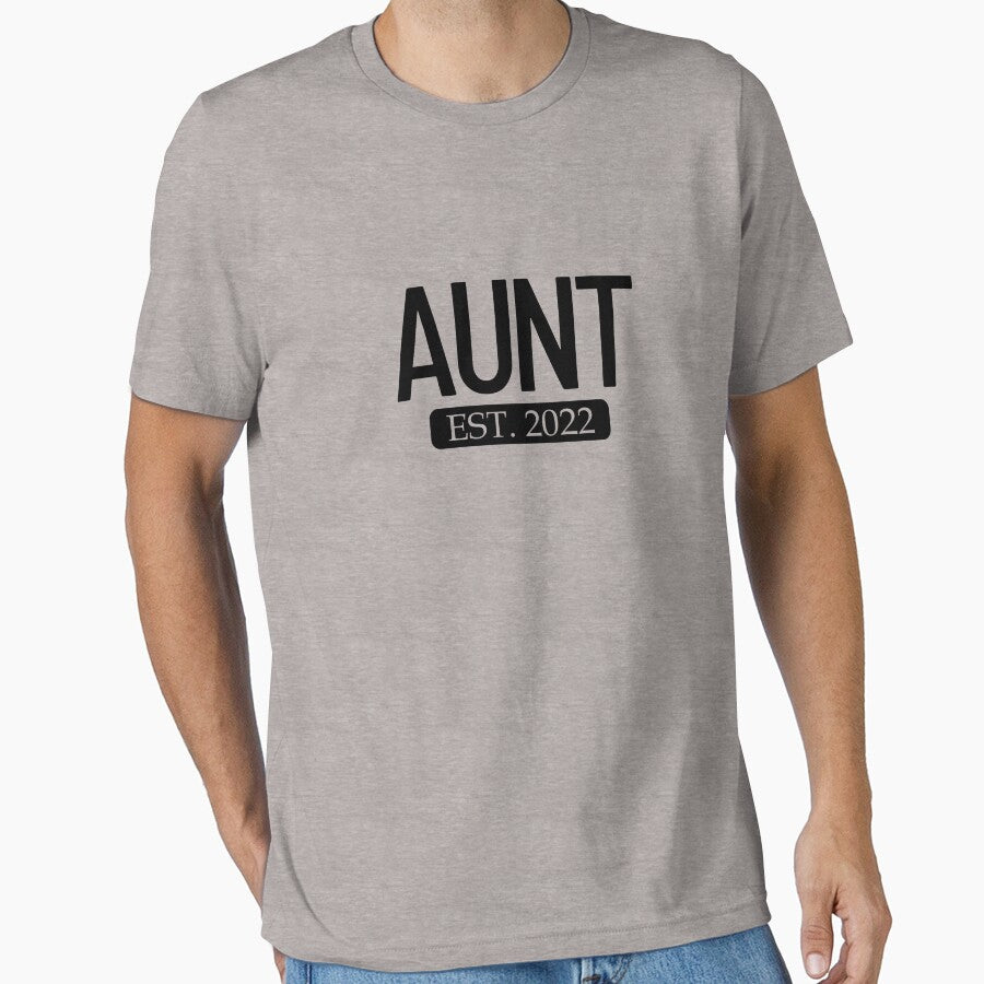 Aunt Est. 2022 New Aunt This Year Aunt Gift Women's Aunt Gear by DynamicDesign