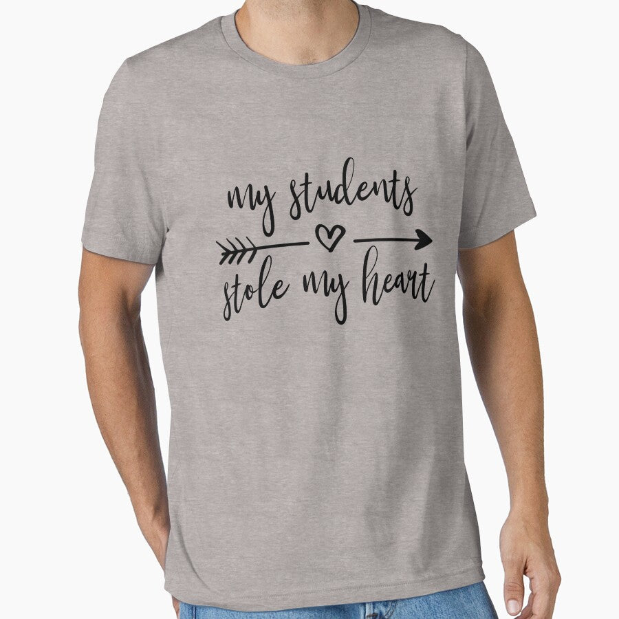My Students Stole My Heart Cute Teacher Valentine Teacher Gear by DynamicDesign