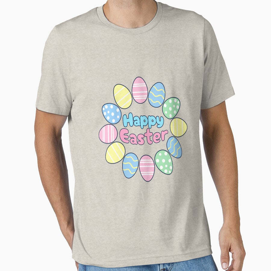 Cute Easter eggs. Happy Easter design! by JGDiseños